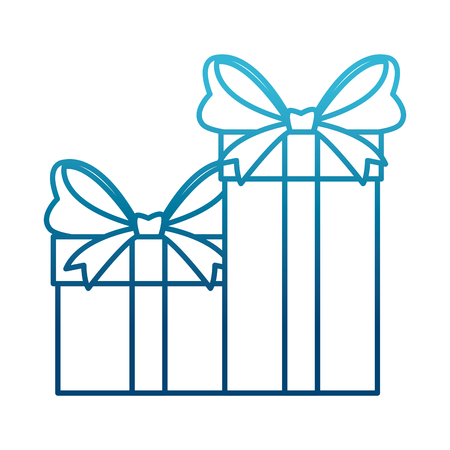 Giftboxes presents symbol icon vector illustration graphic designのイラスト素材