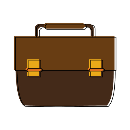 Business briefcase isolated icon vector illustration graphic designのイラスト素材