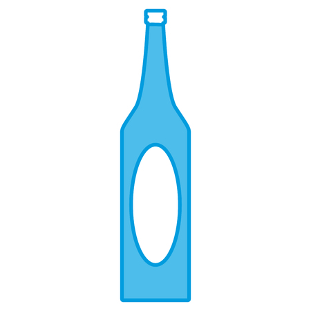 Wine glass bottle icon vector illustration graphic designのイラスト素材