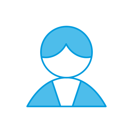 Contact avatar symbol icon vector illustration graphic designのイラスト素材