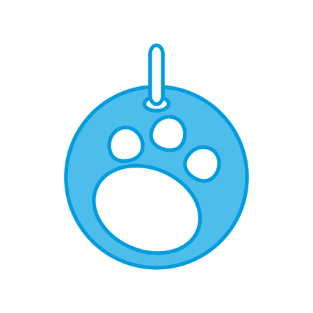Footprint decorative ball icon vector illustration graphic designのイラスト素材