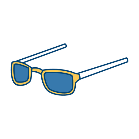 Executive glasses isolated icon vector illustration graphic designのイラスト素材