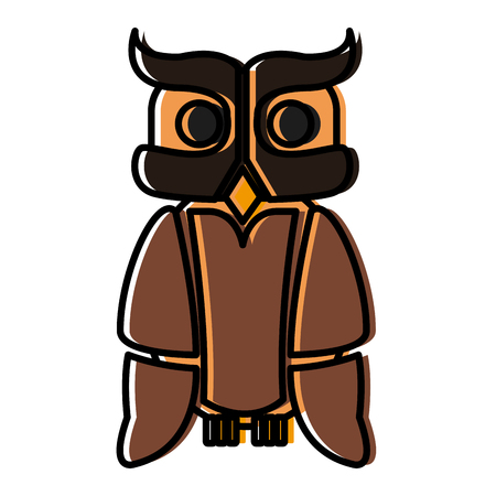 Owl bird symbol icon vector illustration  graphic  designのイラスト素材