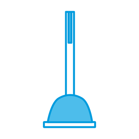 Toilet pump isolated icon vector illustration graphic design.のイラスト素材