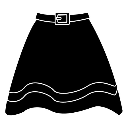 Witch skirt isolated icon vector illustration graphic designのイラスト素材