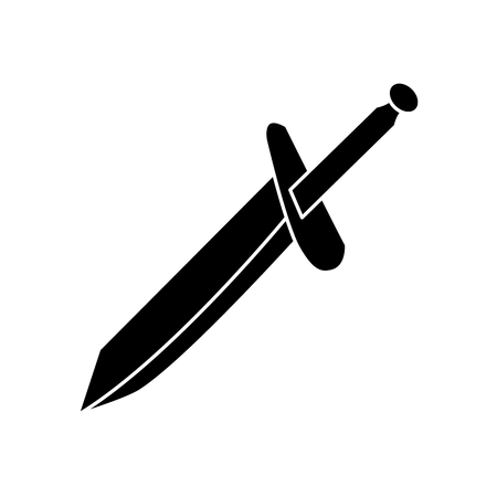 Sword medieval weapon icon vector illustration graphic designのイラスト素材