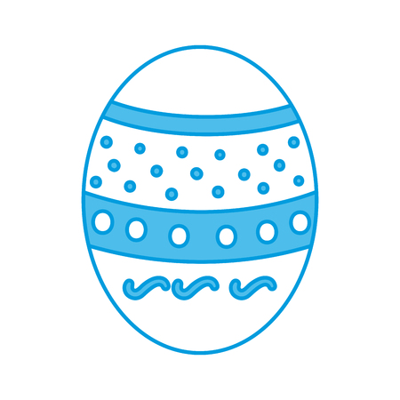 Easter egg isolated icon illustration graphic design.のイラスト素材