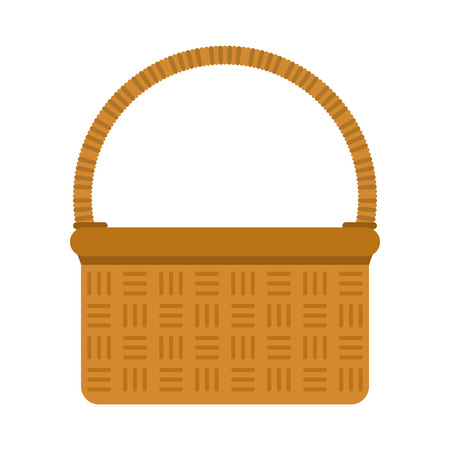 Picnic basket isolated icon vector illustration graphic designのイラスト素材