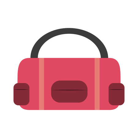 sport bag isolated icon vector illustration graphic designのイラスト素材