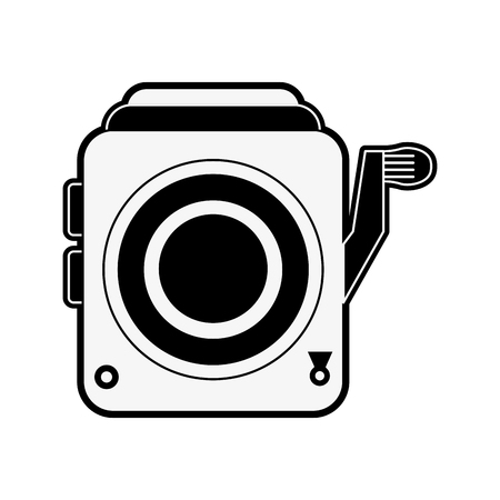 Retro camcorder symbol icon vector illustration graphic designのイラスト素材