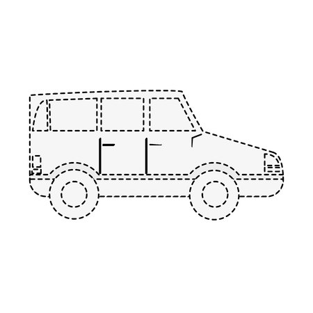 Car vehicle symbol icon vector illustration graphic designのイラスト素材
