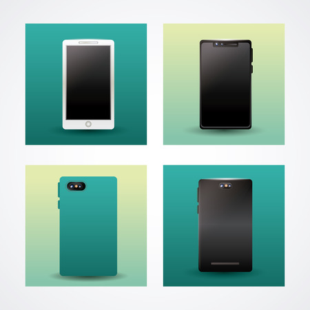 Technology devices icons icon vector illustration graphicのイラスト素材