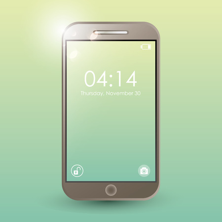 Smartphone mobile technology icon vector illustration graphicのイラスト素材