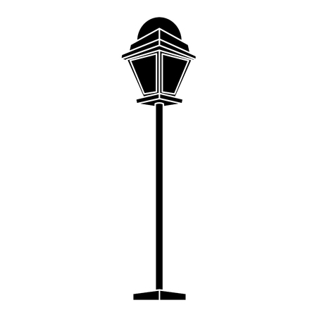 Street light lamp icon vector illustration graphic designのイラスト素材