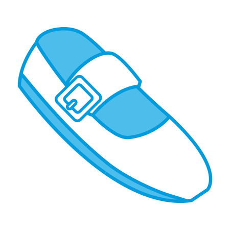 Fashion ballet shoe icon vector illustration graphic designのイラスト素材