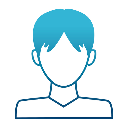 Man avatar profile iconのイラスト素材