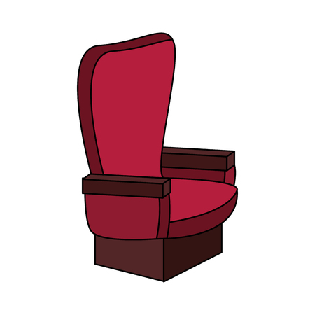 Cinema chair isolated icon vector illustration graphic designのイラスト素材