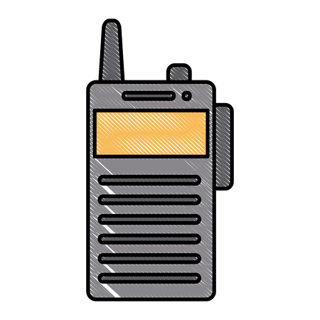 Walky talky isolated icon vector illustration graphic designのイラスト素材