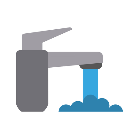 Faucet open isolated icon vector illustration graphic designのイラスト素材