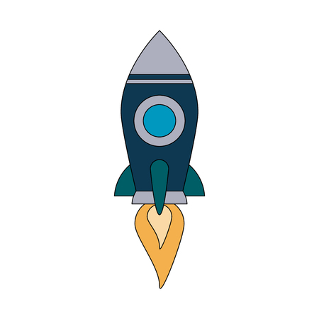 Rocket start up symbol icon vector illustration graphic designのイラスト素材