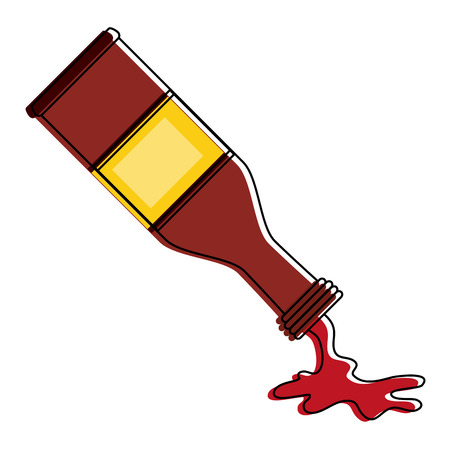 Sauces bottleのイラスト素材