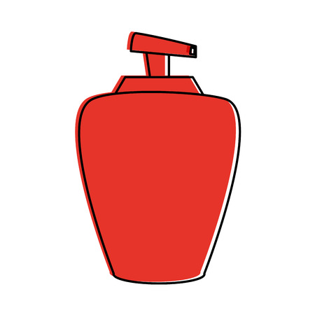 Soap dispenser bottle icon vector illustration graphic designのイラスト素材