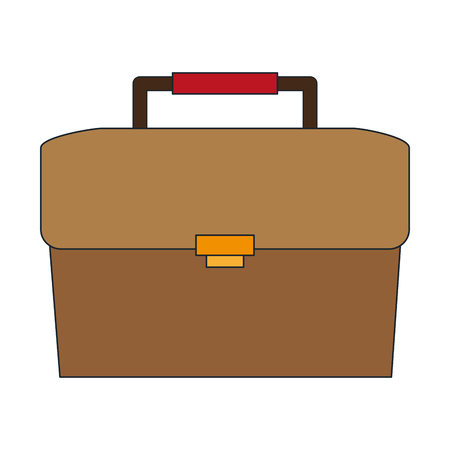 Business briefcase isolated icon vector illustration graphic designのイラスト素材