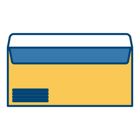 Envelope mock up icon vector illustration graphic designのイラスト素材