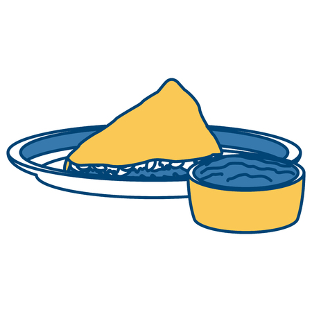 Taco Mexican food icon vector illustration graphic designのイラスト素材