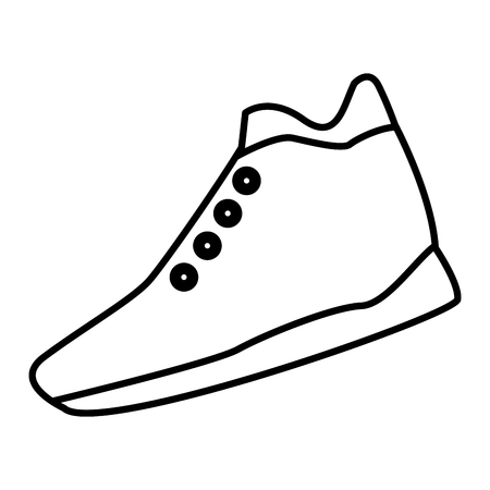Sport shoe isolated icon vector illustration graphic designのイラスト素材