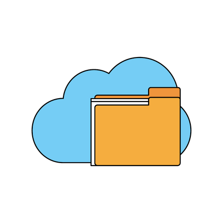 Cloud computing symbol icon vector illustration graphic designのイラスト素材