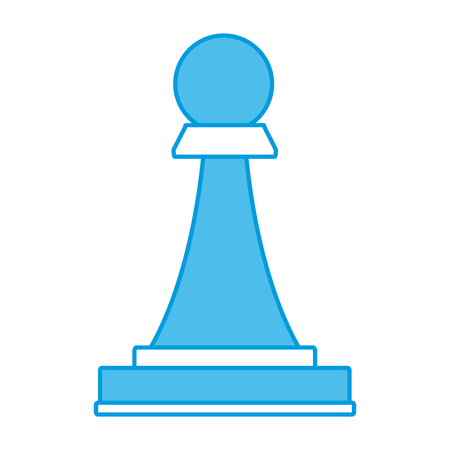 Chess piece symbol icon vector illustration graphic designのイラスト素材