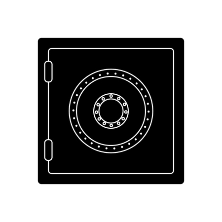 Strongbox money isolated icon vector illustration graphic designのイラスト素材