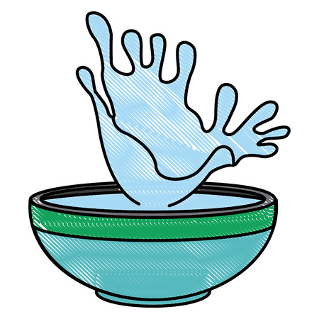 Water splash isolated icon vector illustration graphic designのイラスト素材