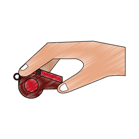 Sport whistle isolated icon vector illustration graphic designのイラスト素材