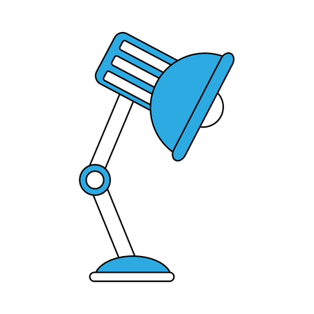 Desk light lamp icon illustration graphic designのイラスト素材