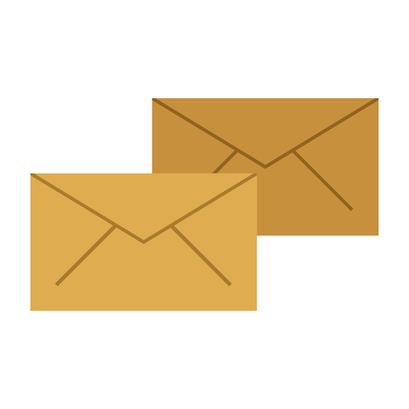Mail envelopes isolated icon vector illustration graphic design.のイラスト素材