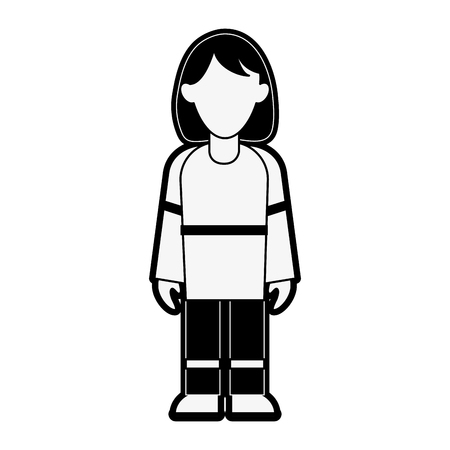 paramedic woman avatar iconのイラスト素材