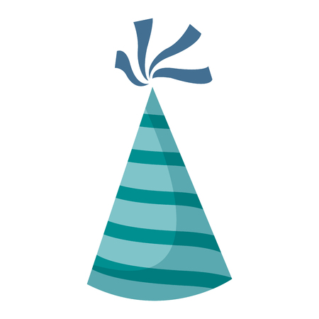 Birthday hat isolated vector illustration graphic designのイラスト素材