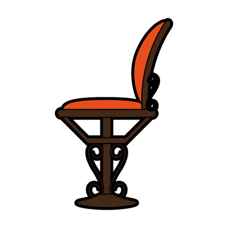 Restaurant luxury chair vector illustration graphic designのイラスト素材