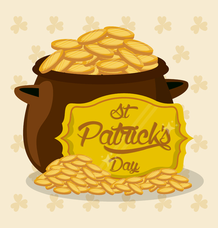 Saint patricks day vector illustration graphic designのイラスト素材