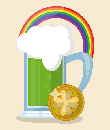 Saint patricks day vector illustration graphic designのイラスト素材