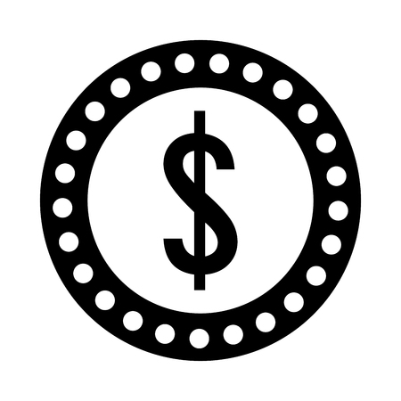 Money coin cartoons vector illustration graphic designのイラスト素材