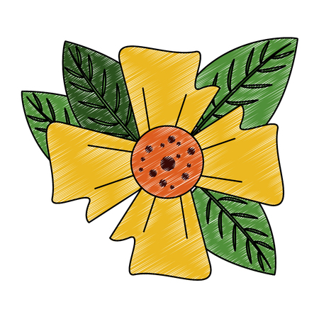 Beautiful flower symbol vector illustration graphic designのイラスト素材