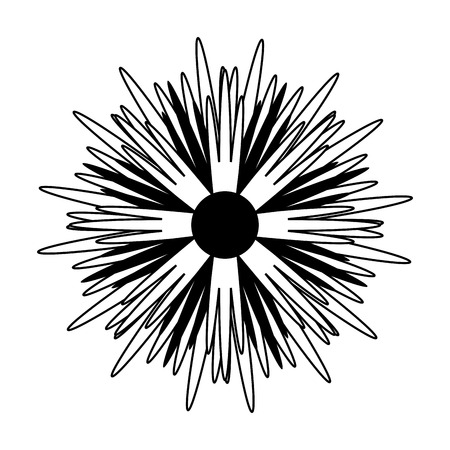 Beautiful flower symbol vector illustration graphic designのイラスト素材