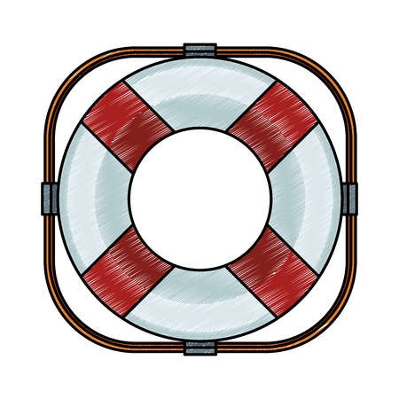Float life saver vector illustration graphic designのイラスト素材