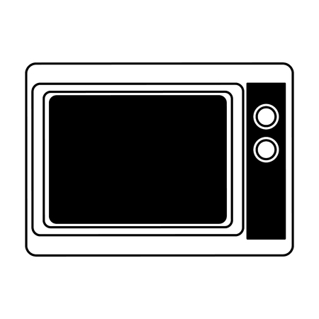 Old tv cartoon vector illustration graphic designのイラスト素材
