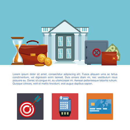 Money and business info-graphic concept vector illustration graphic design.のイラスト素材