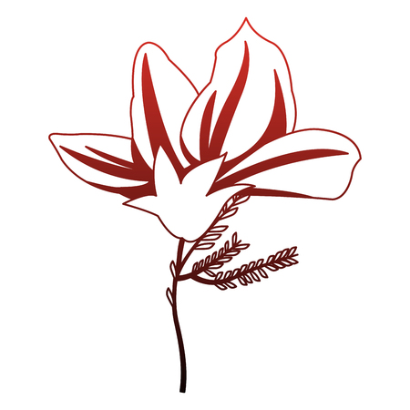 Beautiful flower symbol vector illustration graphic designのイラスト素材