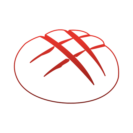 Delicious and fresh bread vector illustration graphic designのイラスト素材